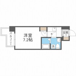 セレニテ難波プリエの物件間取画像